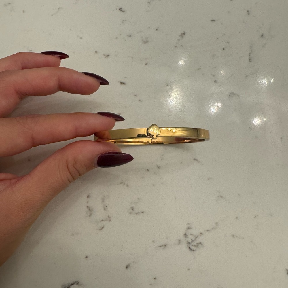 Kate Spade Gold Spade Bangle Bracelet
